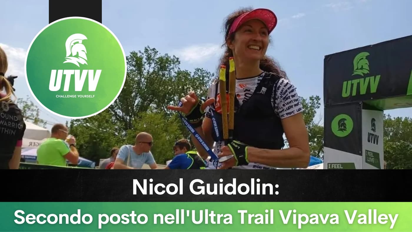 Nicol Guidolin: Secondo posto nell'Ultra Trail Vipava Valley