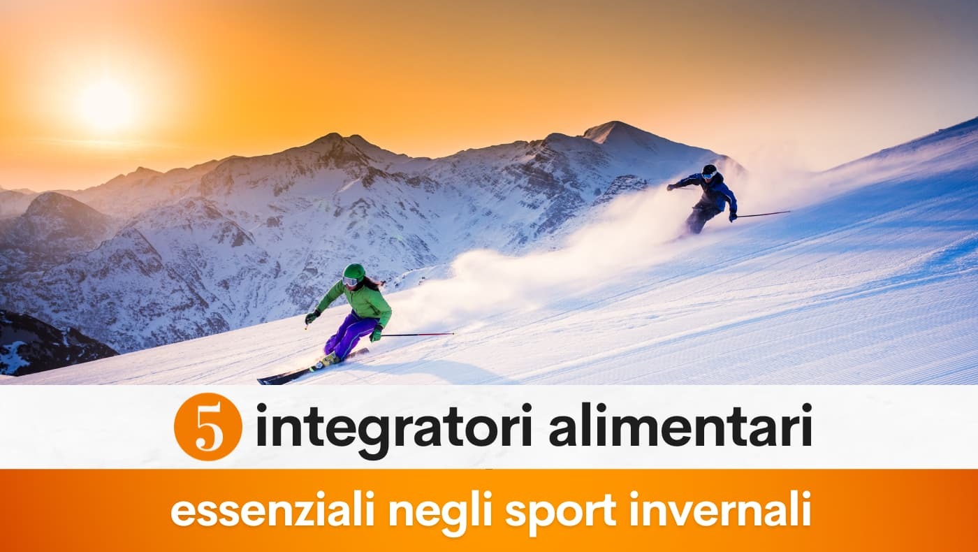 5 integratori alimentari essenziali negli sport invernali