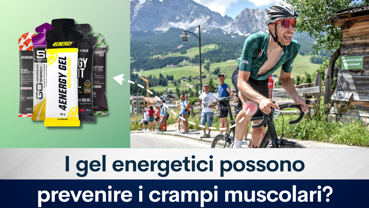 I gel energetici possono prevenire i crampi muscolari?