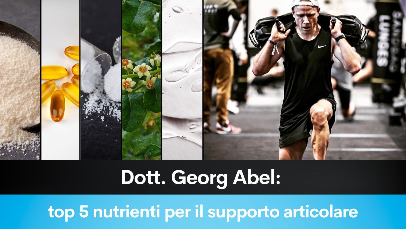 Dott. Georg Abel top 5 nutrienti per il supporto articolare