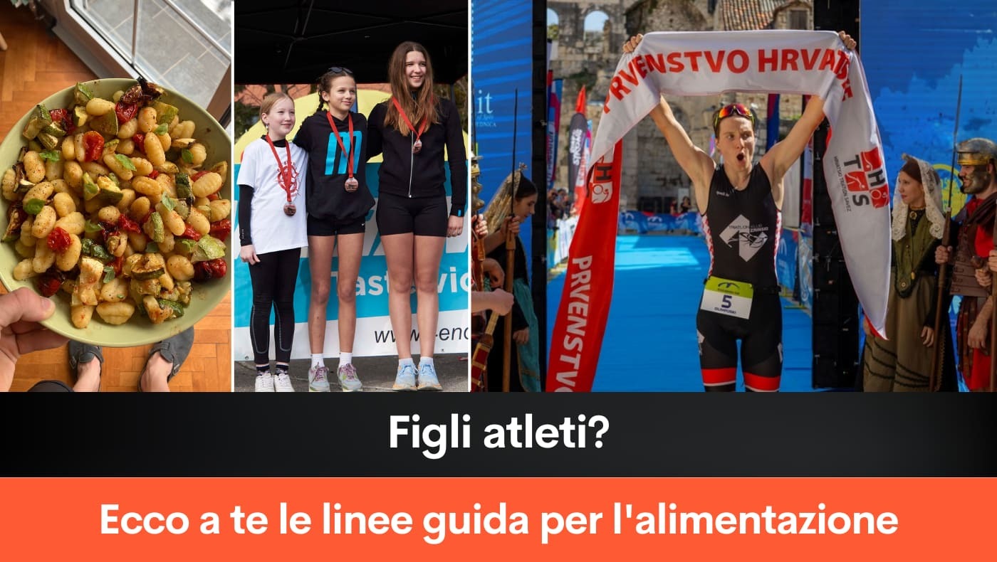 Figli atleti Ecco a te le linee guida per l'alimentazione