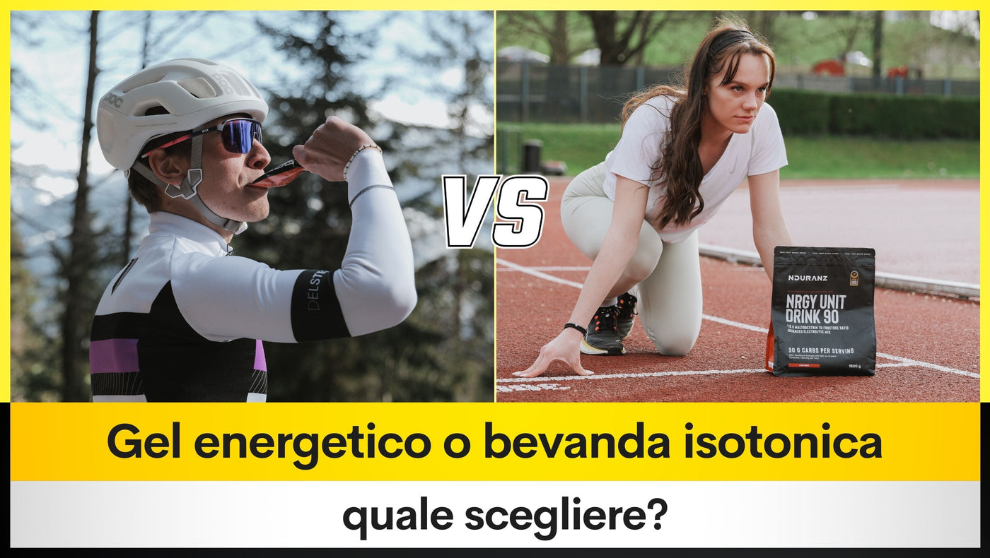 Gel energetico o bevanda isotonica – quale scegliere?