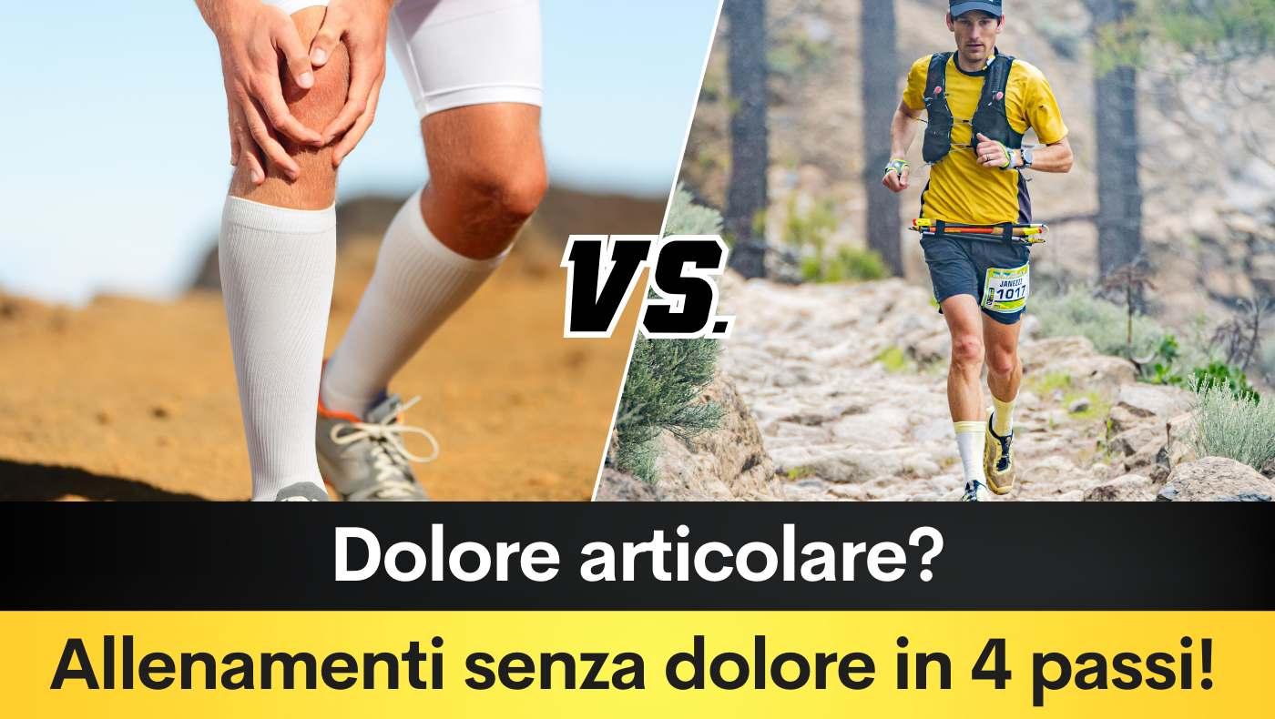 Dolore articolare? Allenamenti senza dolore in 4 passi!
