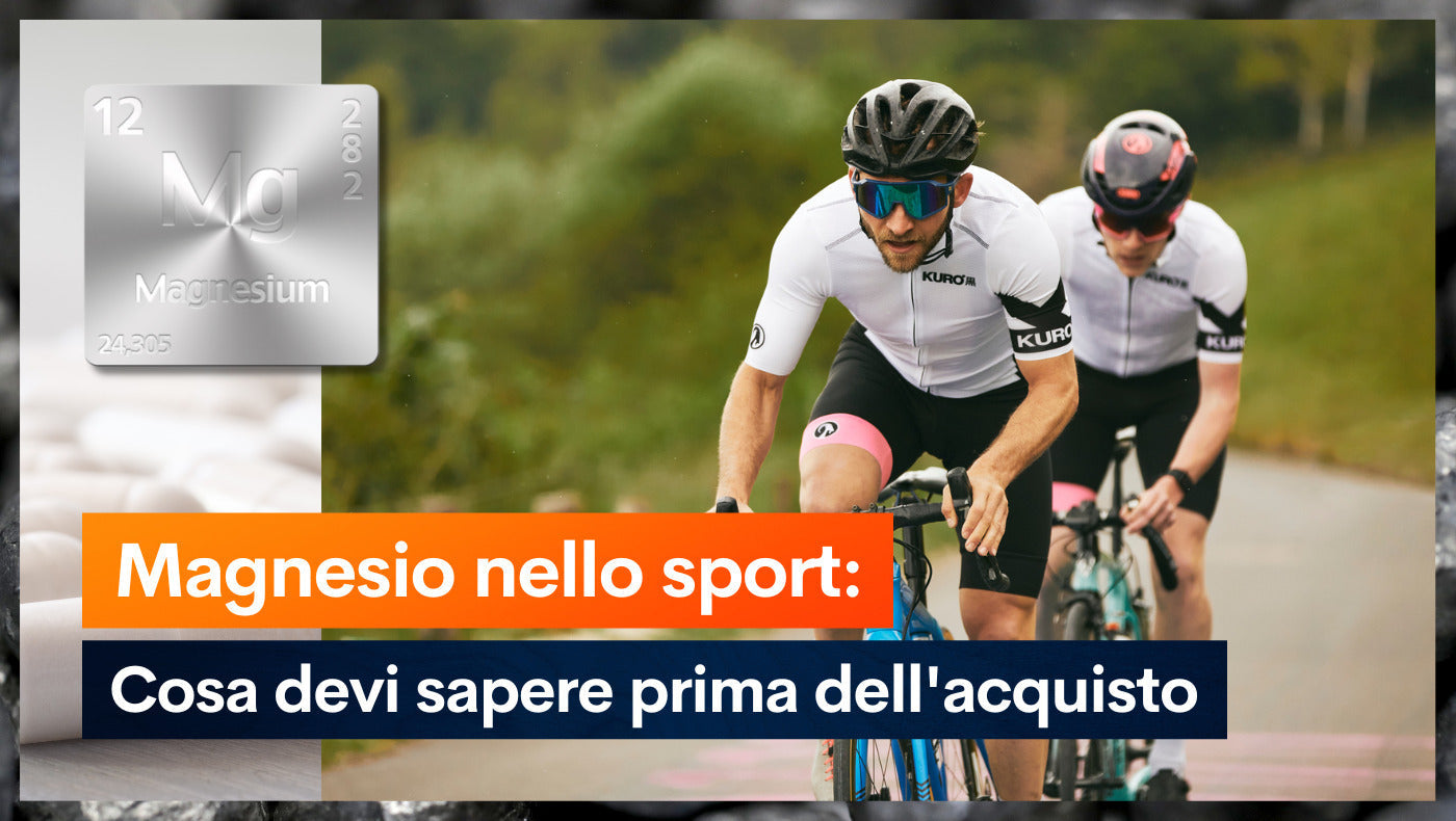 Magnesio nello sport cosa devi sapere prima dell'acquisto