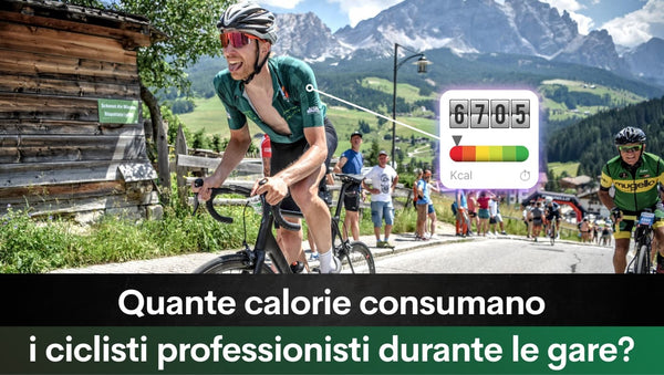 Quante calorie consumano i ciclisti professionisti?