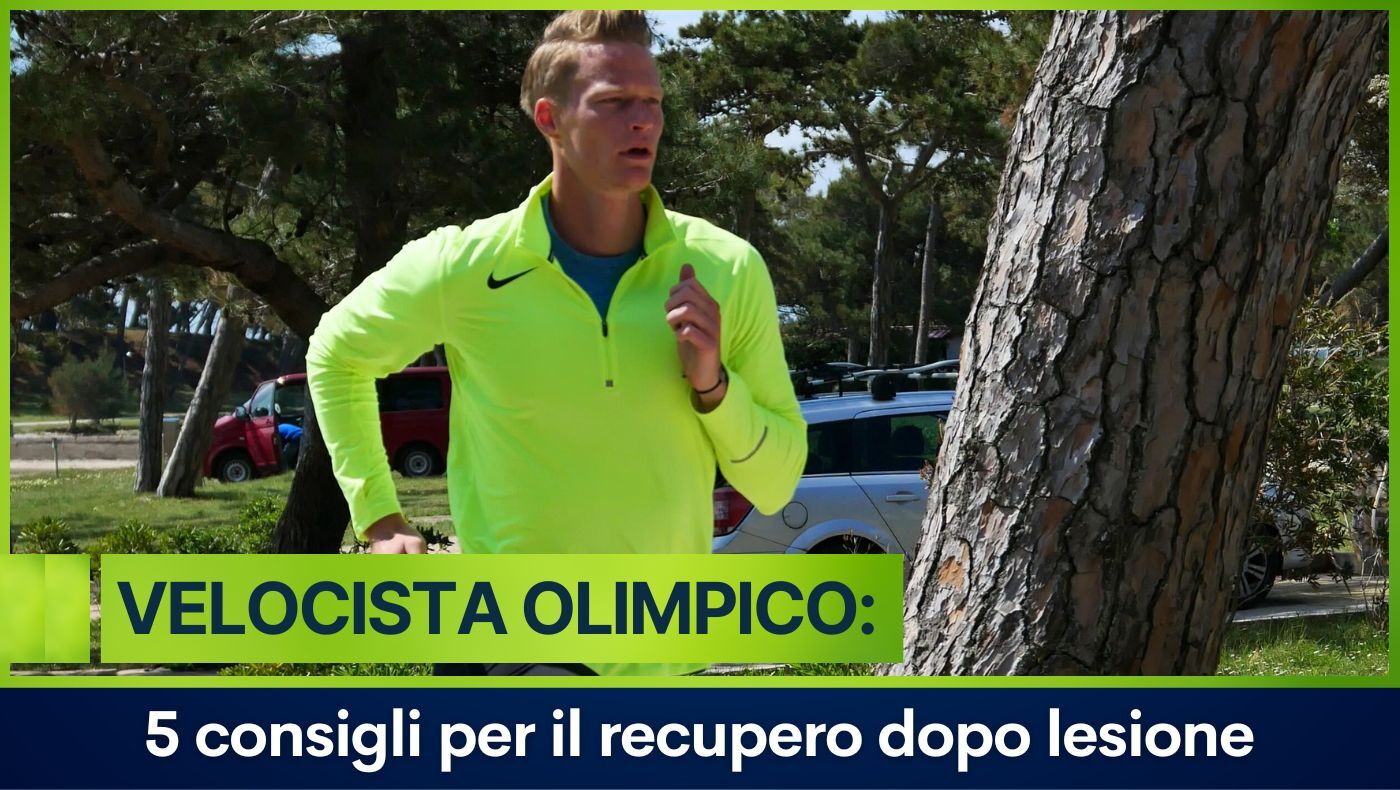 Velocista olimpico: 5 consigli per il recupero dopo lesione
