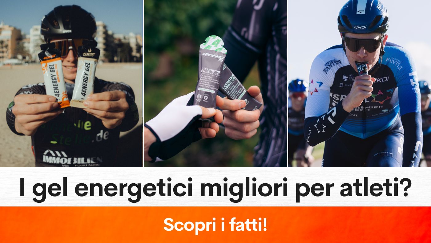 I gel energetici migliori per atleti? Scopri i fatti!
