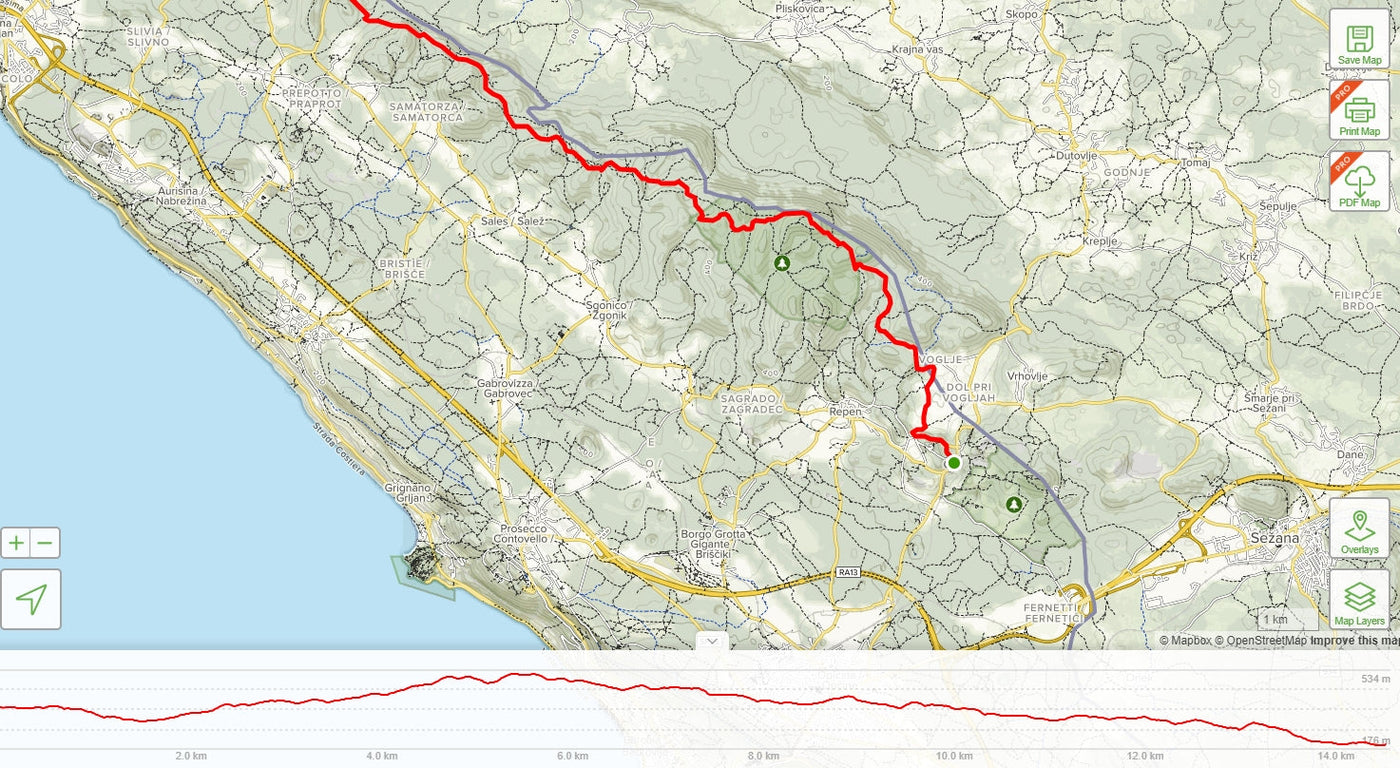 Cavalcata carsica del Sentiero 3