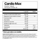 4Endurance Pro Cardio Max - 60 capsule, formula per il supporto cardiaco, flacone nero con tappo dorato e accento rosa su sfondo bianco.