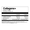 4Endurance Pro Collagen+ - 90 compresse Collagen+, flacone marrone con tappo dorato, etichetta bianca con fascia gialla su sfondo bianco.
