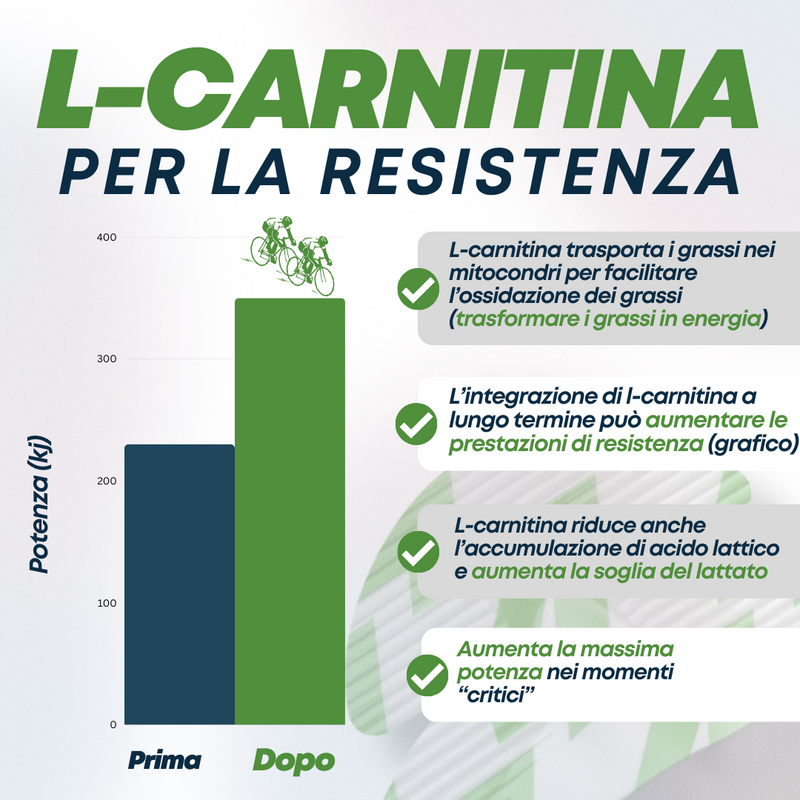 Gel energetico con L-carnitina (1x)