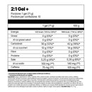 2:1 Gel+ (con caffeina)
