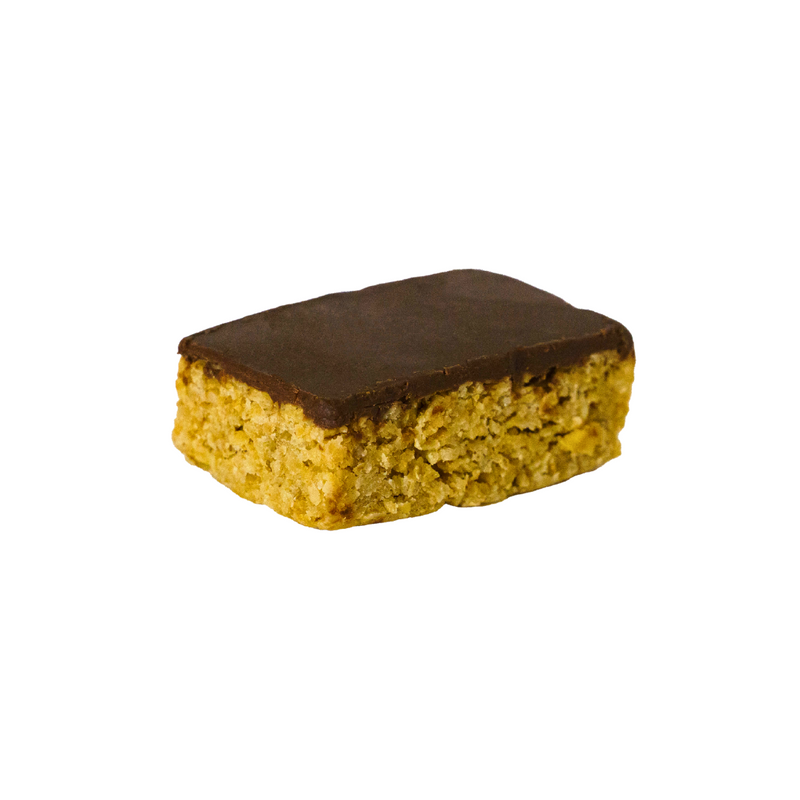 Mini Flapjack 4Energy è una gustosa barretta energetica che fornisce energia duratura e favorisce la combustione dei grassi durante l'attività fisica.