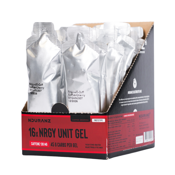 Nrgy Unit Gel Box con caffeina – prototipo