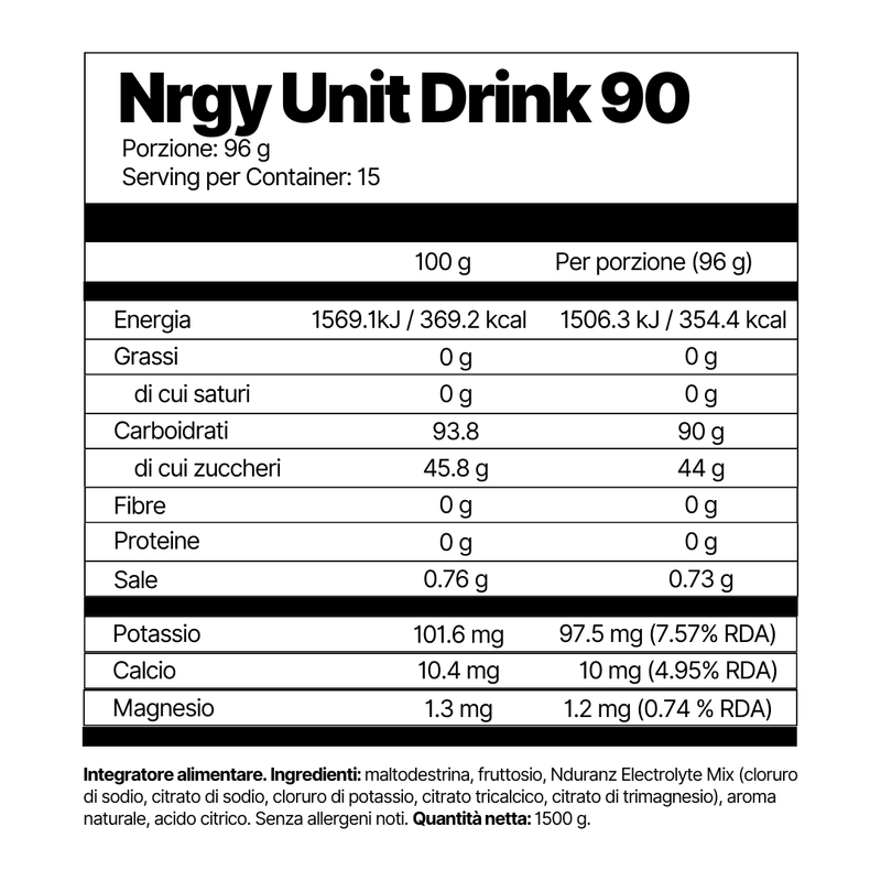Nrgy Unit Drink 90