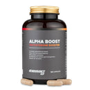4Endurance Pro Alpha Boost - 126 capsule gusto Default Title, flacone marrone scuro con tappo nero e dorato su sfondo bianco.