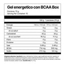 Gel energetico con BCAA Box