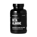 Nduranz Beta Alanine - 150 capsule, bottiglia nera con etichetta testurizzata, testo bianco con indicazioni su dosaggio e porzioni.