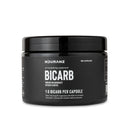 Nduranz Nrgy Drink Bicarb 45 - 1200 g gusto limone, sacchetto nero e giallo con logo del marchio e testo nutrizionale su sfondo bianco.