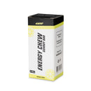 4Energy Energy Chew Box - 6 x 30g limone e lime, barretta gommosa segmentata traslucida di colore giallo con confezione al limone su sfondo bianco.