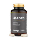 4Endurance Pro Loaded - 90 capsule, 30–90 porzioni, flacone marrone con tappo dorato, etichetta grigia con marchio e dettagli del prodotto.