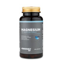 4Endurance Pro Marine Magnesium - 60 capsule 2+1 GRATIS, flacone nero con tappo dorato ed etichetta con formula ad alta assorbimento.